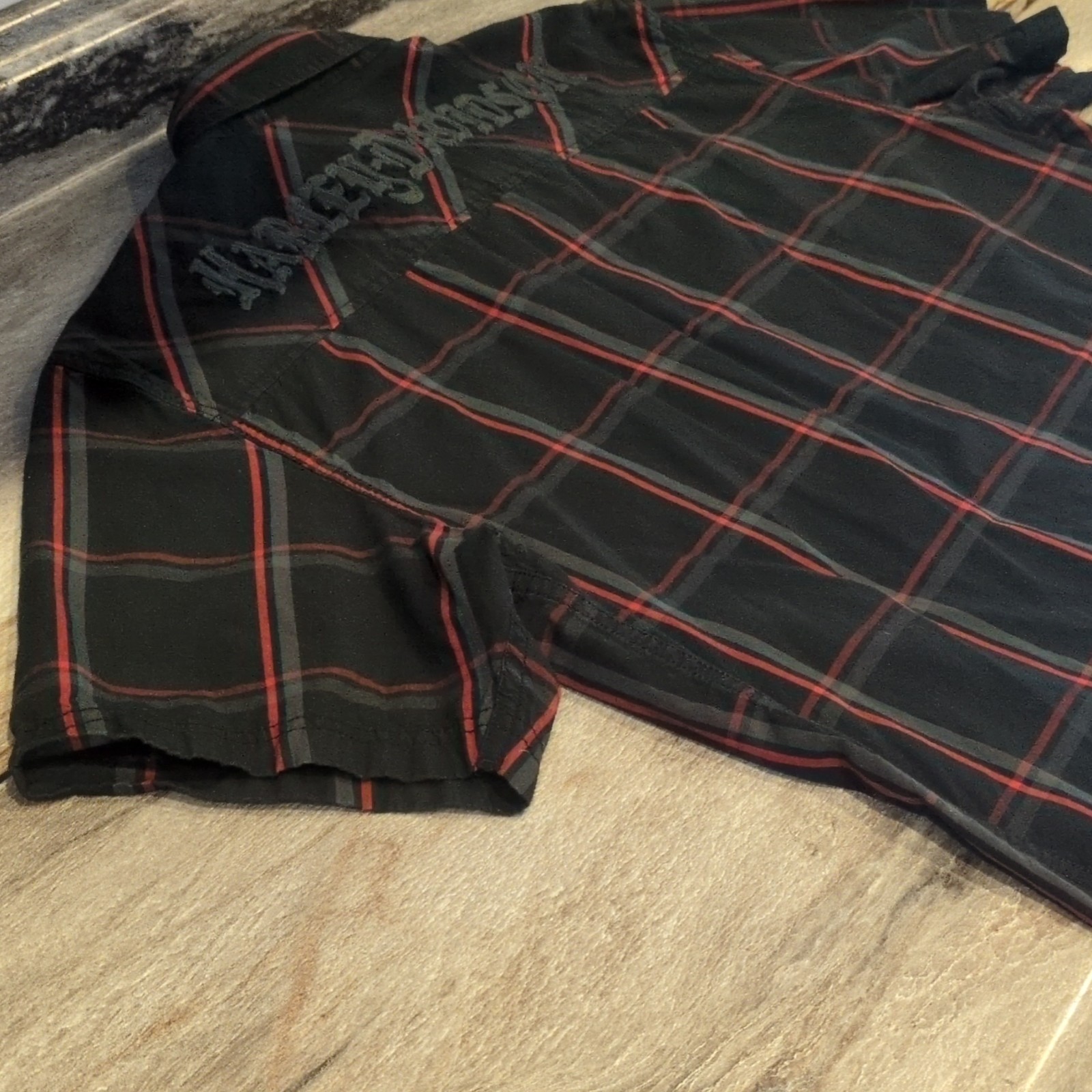 Harley-Davidson Genuine Motorclothes Men’s Plaid Short Sleeve Button-Up M