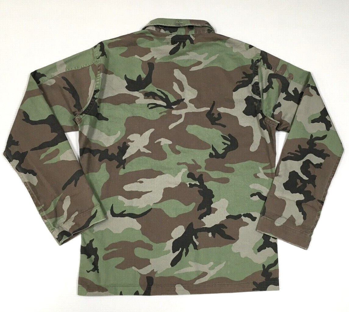 Polo Ralph Lauren B&T Military Army Camo Officer Soldier Shirt Jacket Overshirt