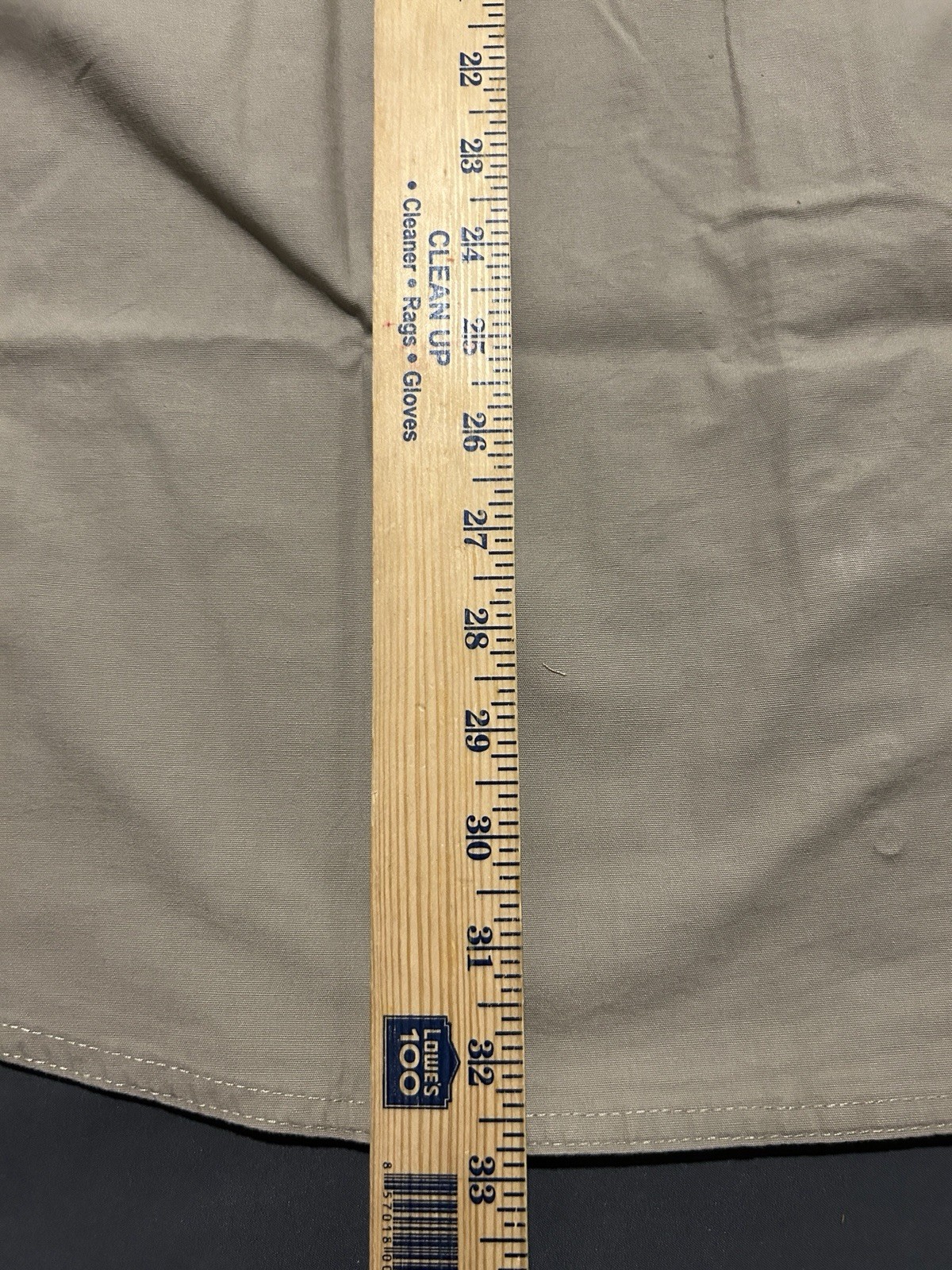 5.11 Tactical Series Shirt Mens 2XL XXL Khaki Long Sleeve Canvas Style 72157