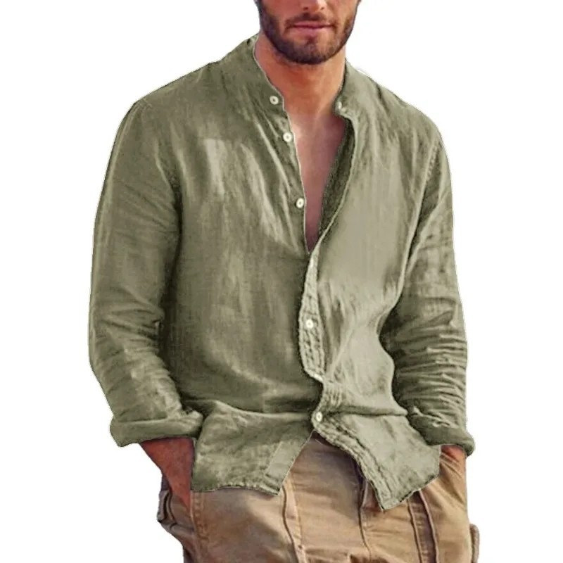 Mens Coastal Shirt Relaxed Fit Lightweight Holiday Wear Top