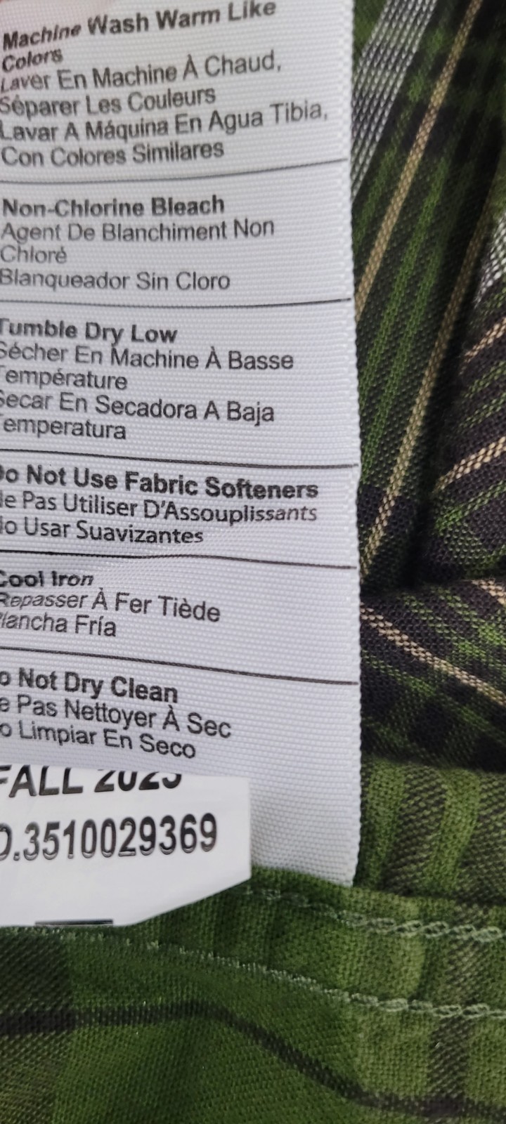 Carhartt Men’s Flannel Button-Up Sz Xl Loose Fit Long Sleeve Green Plaid