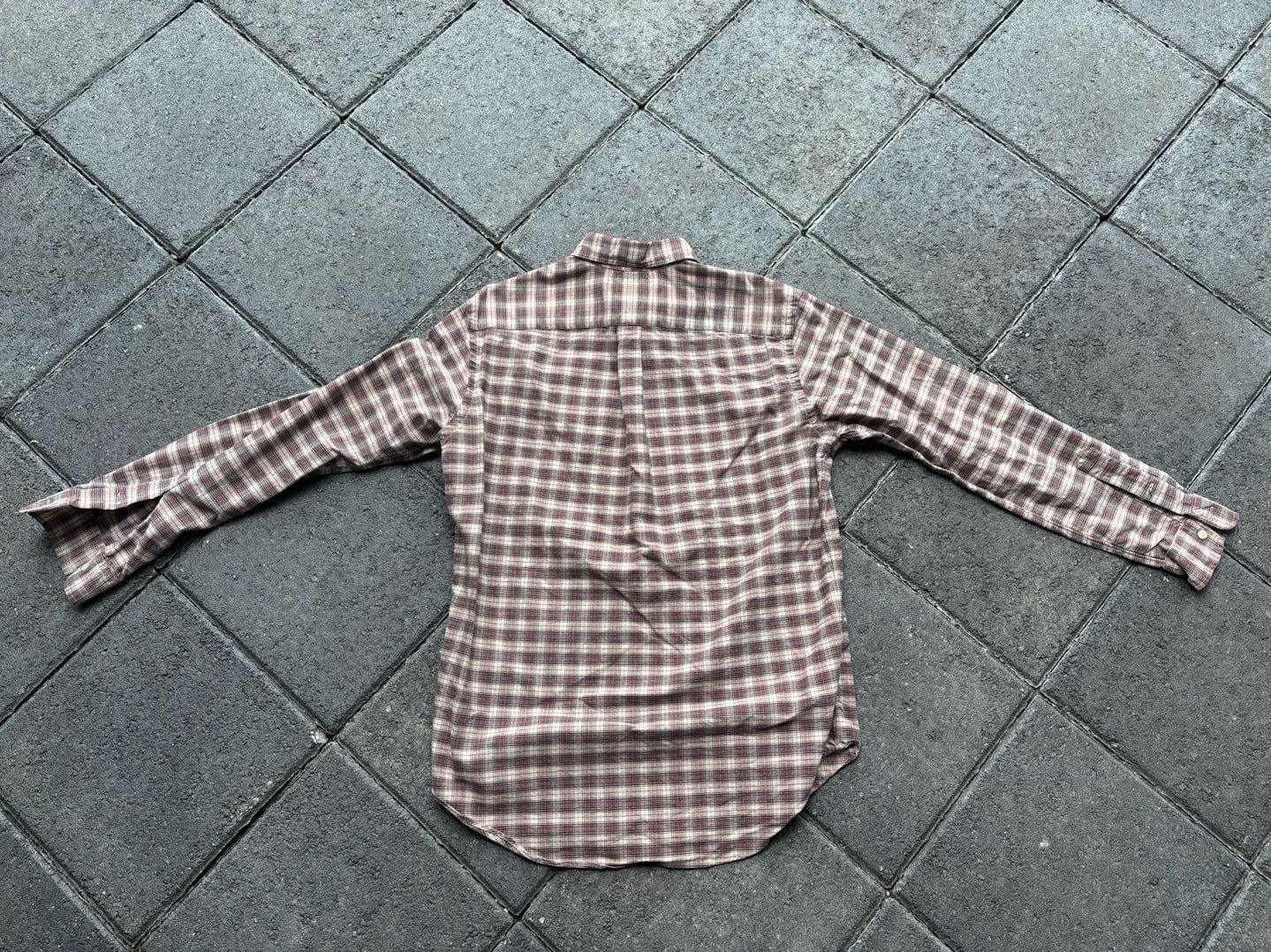 Ralph Lauren Classic Fit Long Sleeve Plaid Button-Down Shirt