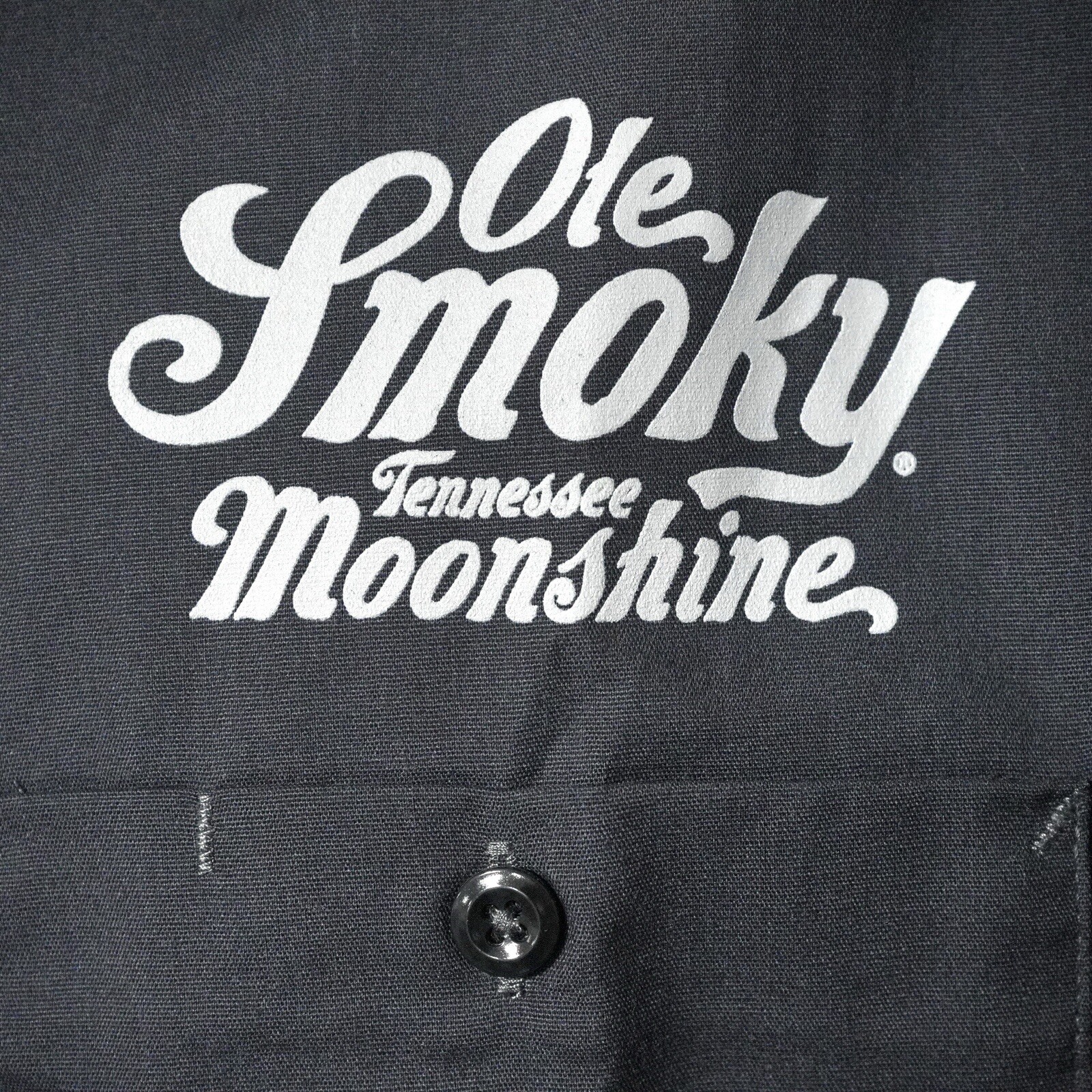 Dickies Mens 2XL Work Shirt S/S Mechanic 1574 Ole Smoky Tennessee Moonshine