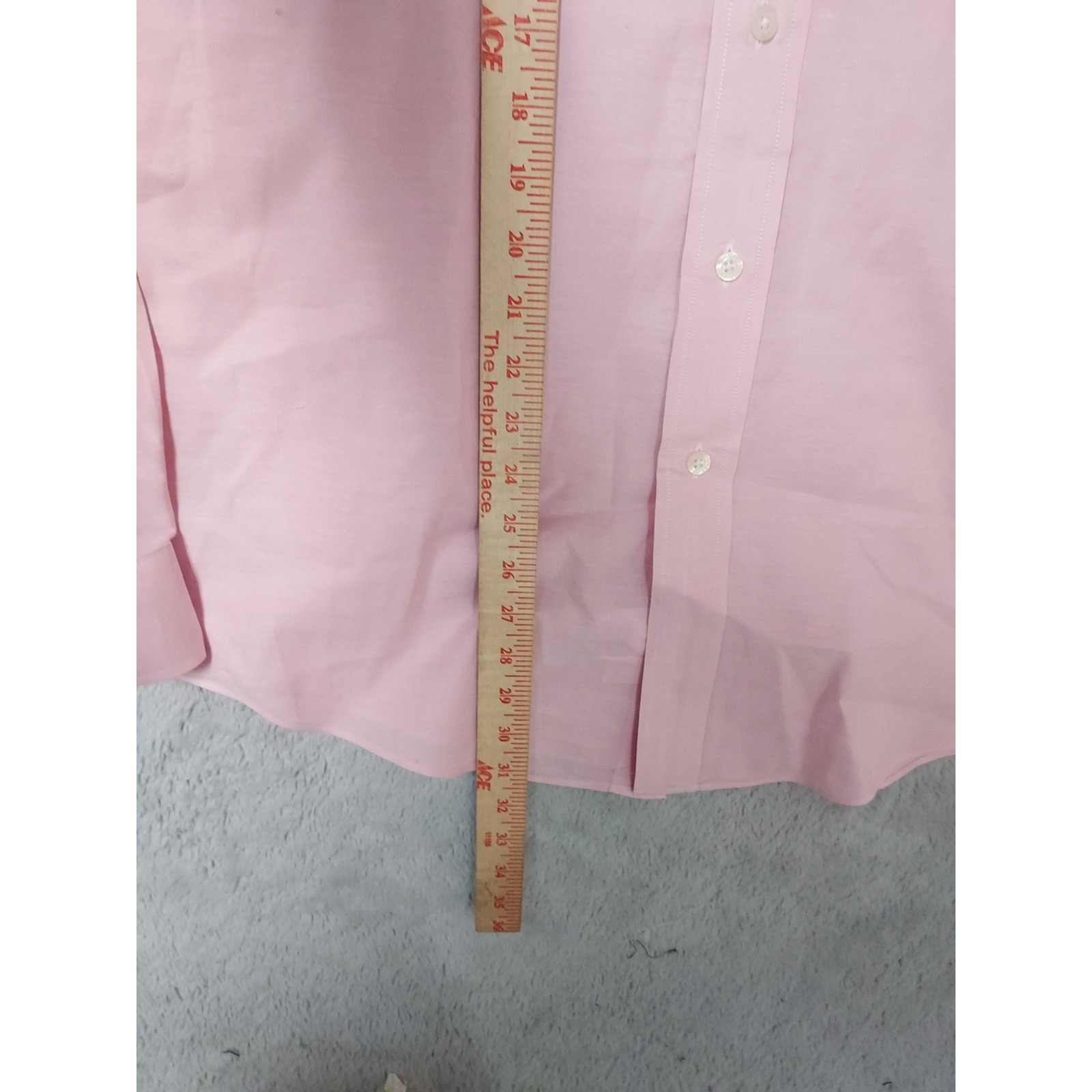 Brooks Brothers Shirt Mens XL Easter Elbow Patch Oxford Pink Preppy Spring READ