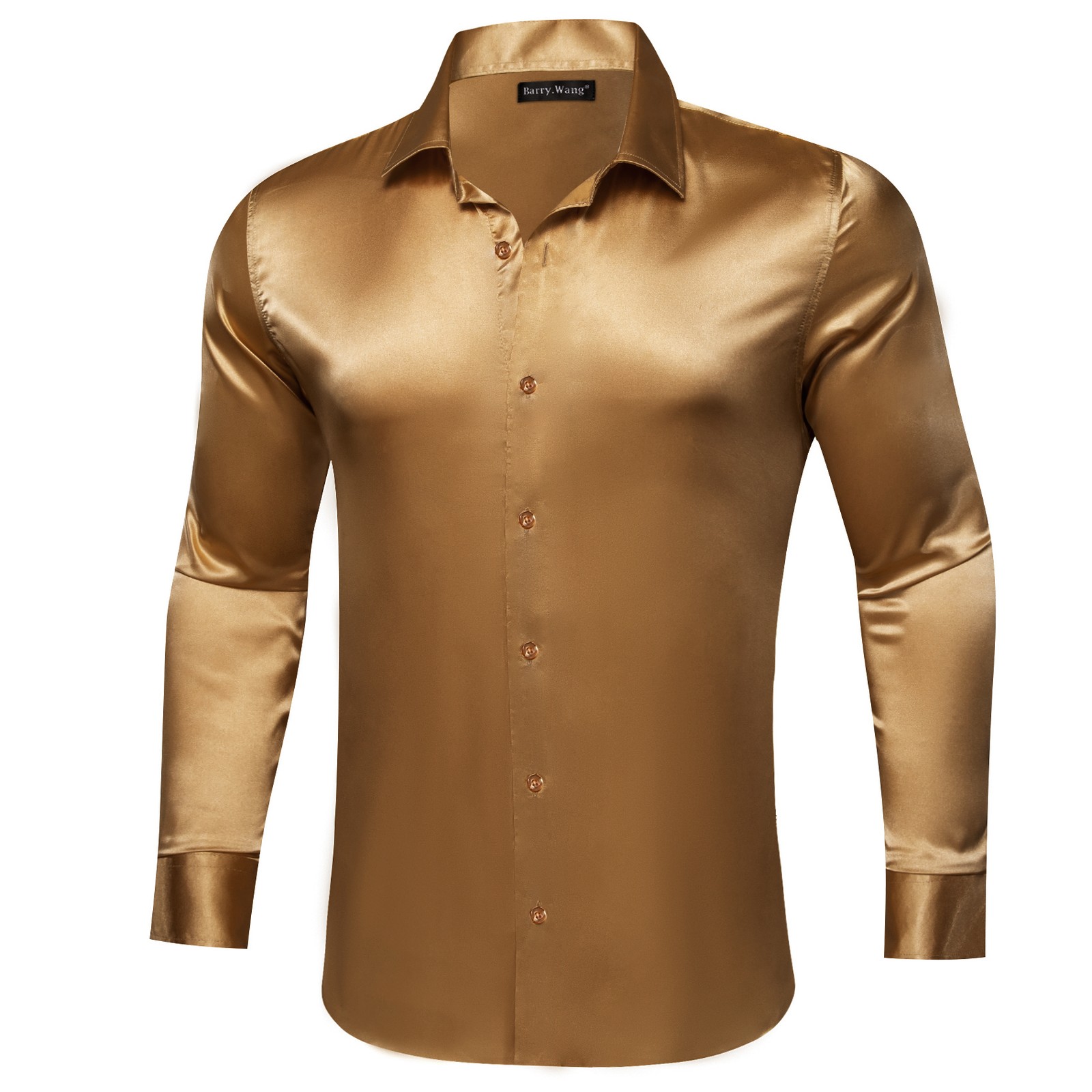 Mens Shirt Long Sleeve Regular Shirt Set Wedding Formal Casual Business Party