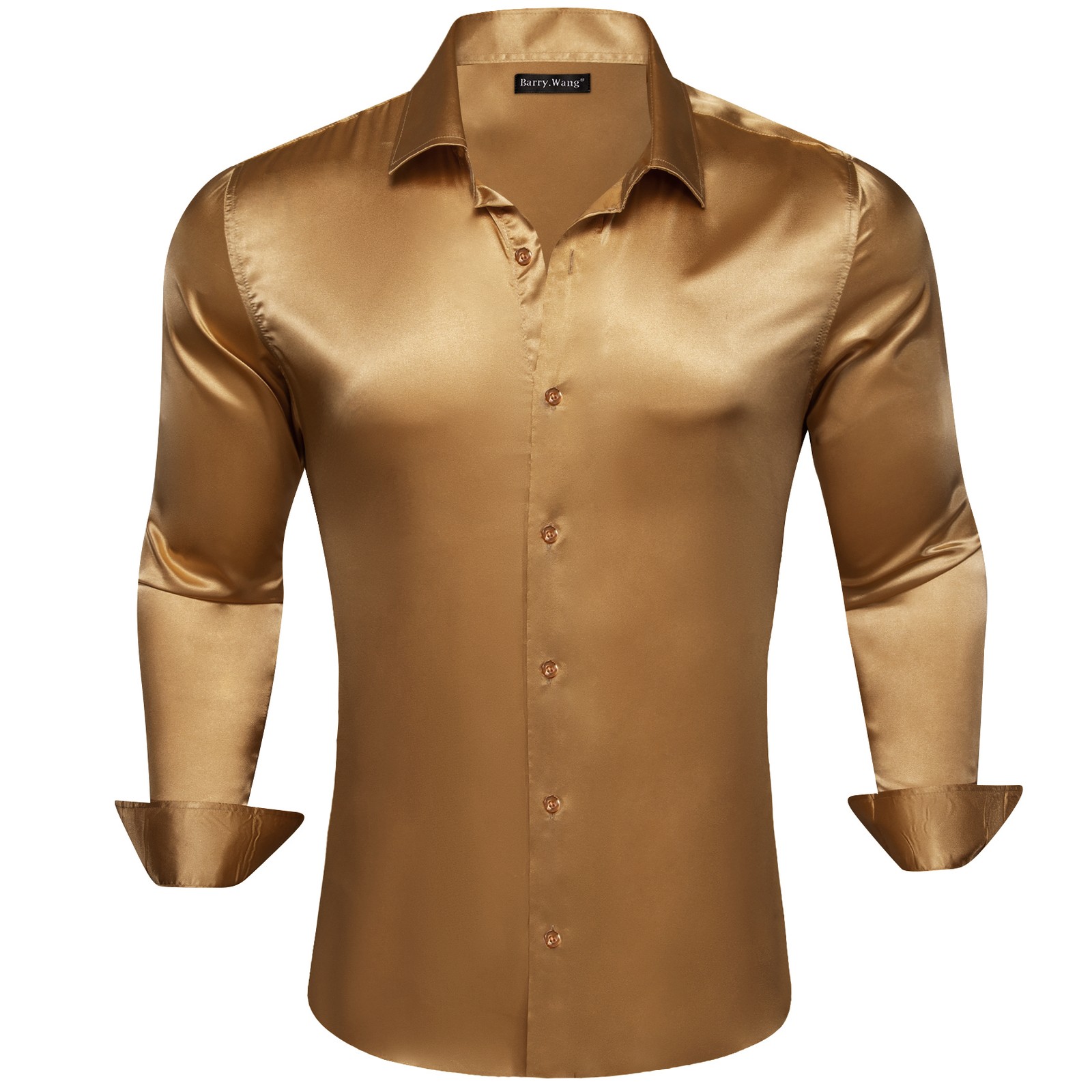 Mens Shirt Long Sleeve Regular Shirt Set Wedding Formal Casual Business Party