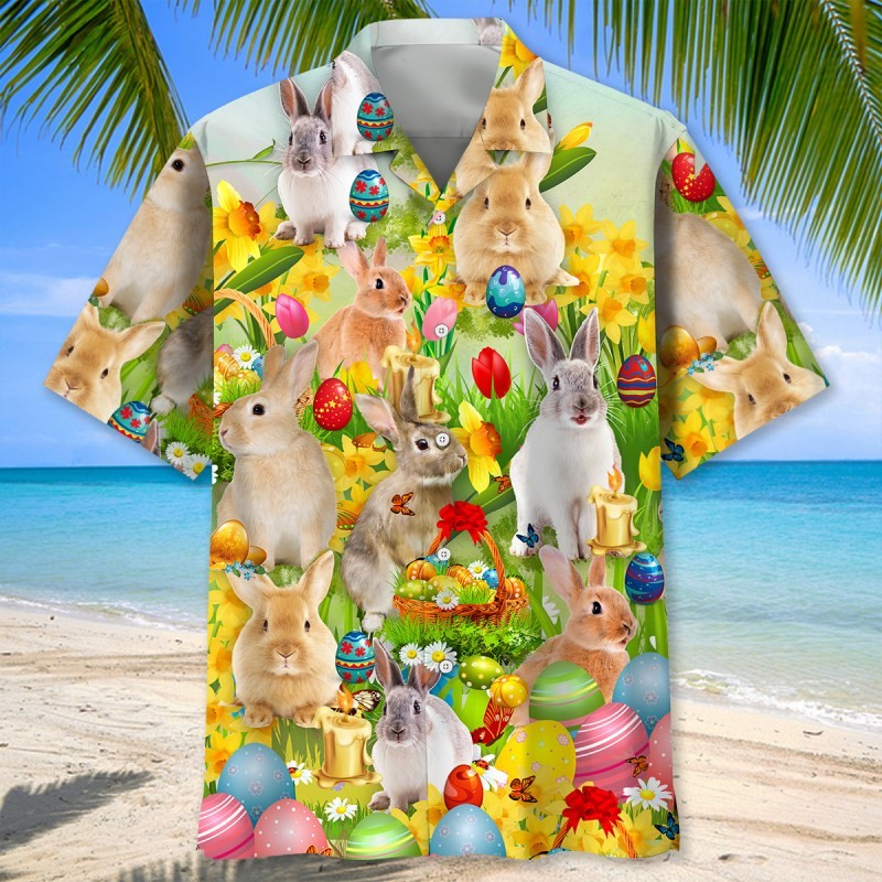 Happy Easter Day Hawaiian Shir