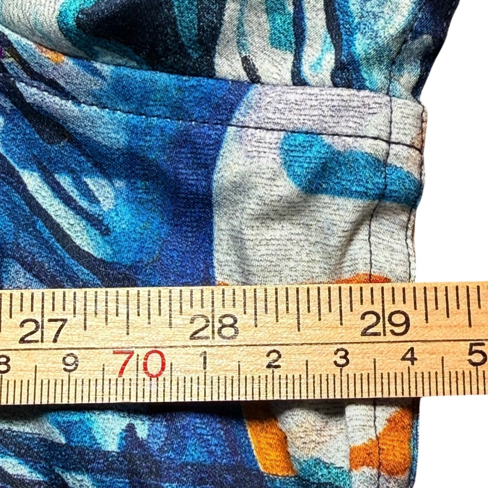 Robert Graham Mens 2XLT Abstract Marble Swirl Print Cotton Button Down Shirt