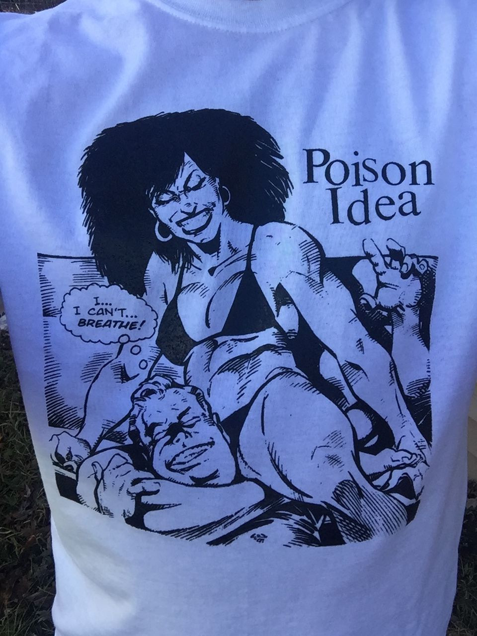 Poison Idea Blank Blackout Vacant Shirt S M L XL 2X You Pick Size CD