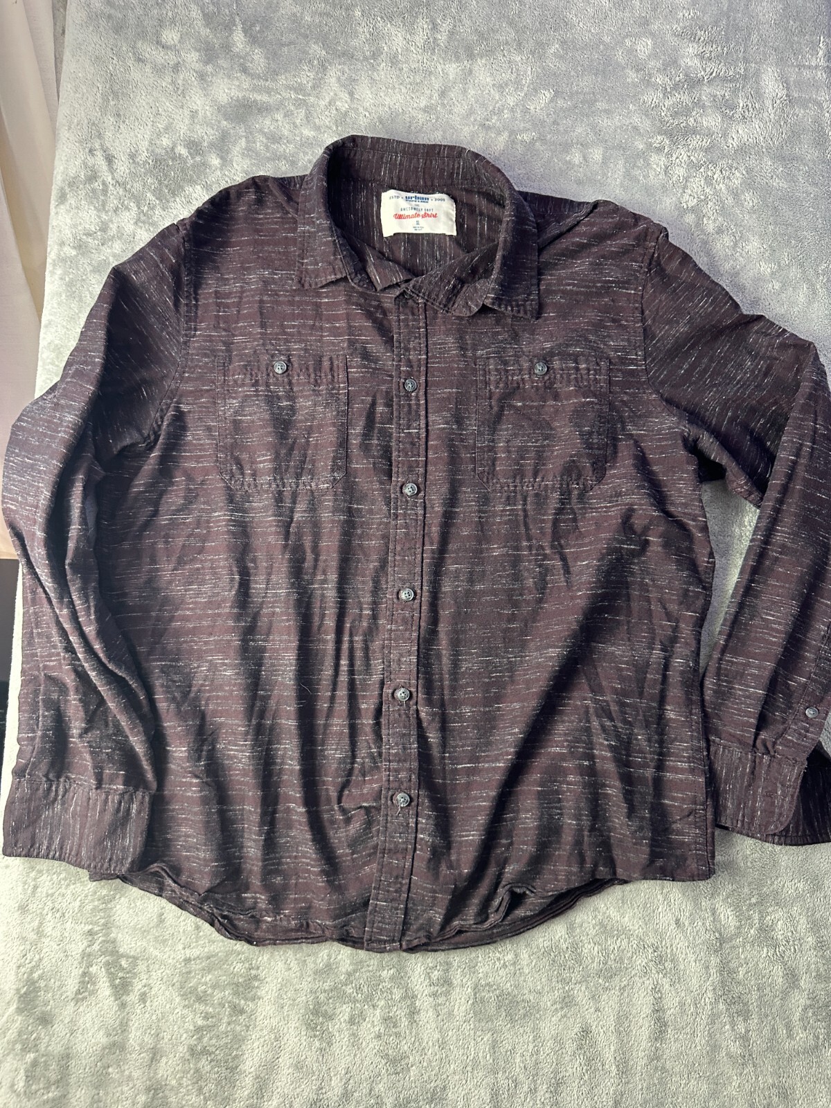 Urban Pipeline Shirt Mens XL Casual Button Down Ultimate Shirt Awesomely Soft