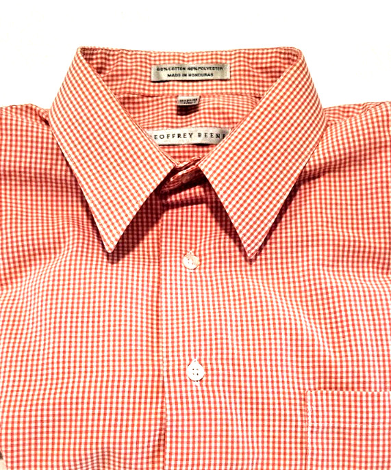 Geoffrey Beene Men’s Long Sleeve Shirt 16.5 Neck 32/33 Sleeve Button Up