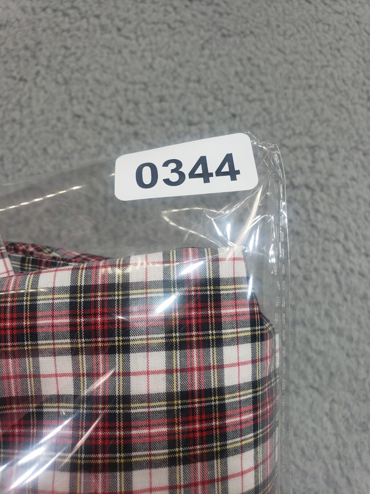 Ralph Lauren Shirt 16.5 Red Green Plaid Button Down None Iron 36/37