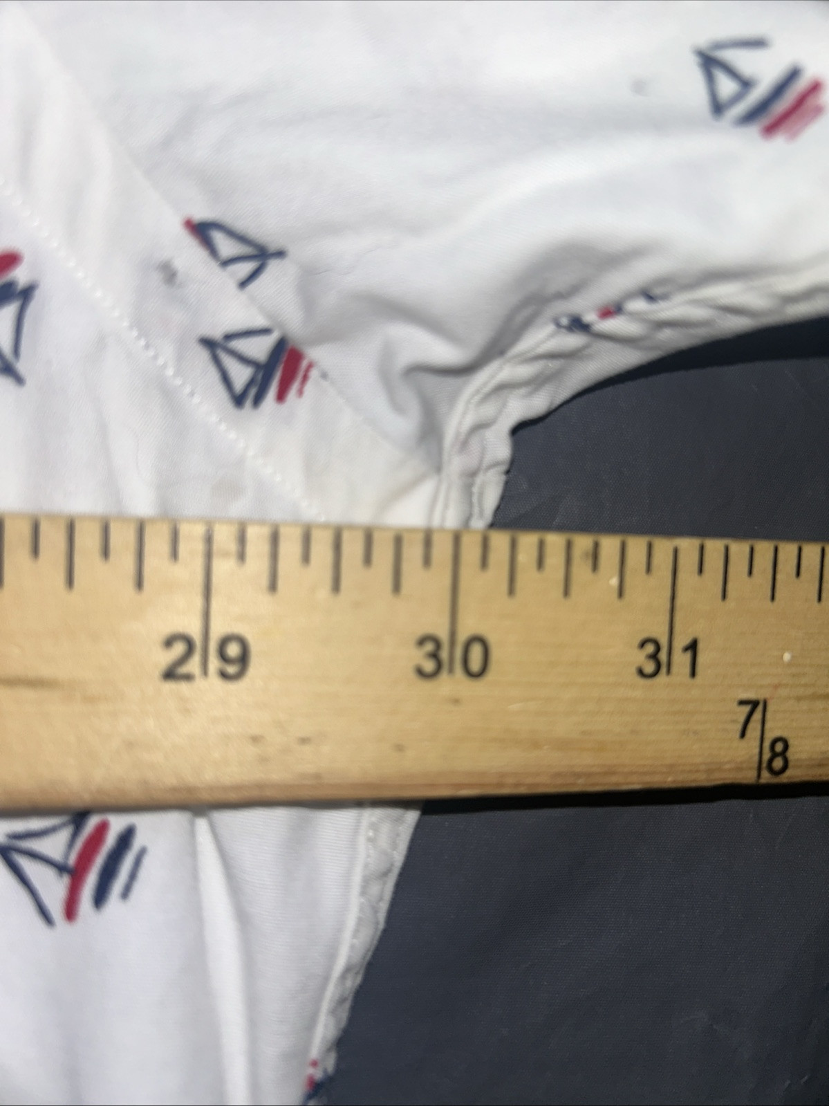 Vintage Polo Ralph Lauren Clayton Mens 2XL Sailboat Print Short Sleeve Button Up